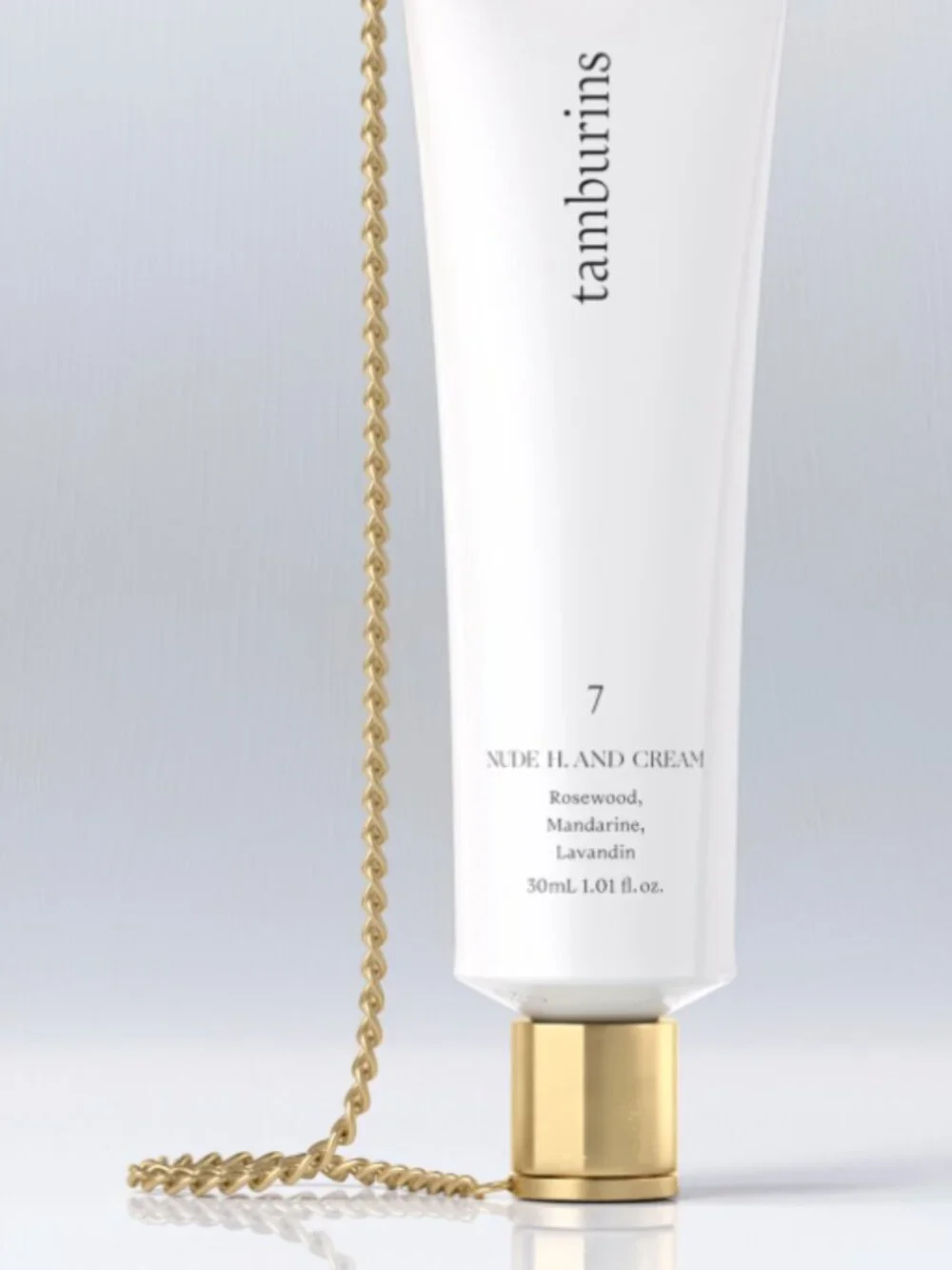 Tamburins Hand Cream on Chain No.7 - 30ml - Authentic K-Beauty - Signature Scent